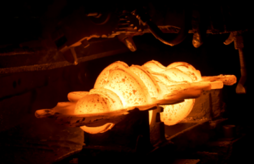 metal hartowany w wysokiej temp.